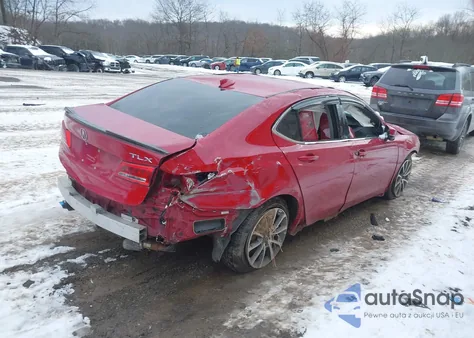 2018 Acura Tlx z USA, uszkodzony, nr VIN 19UUB2F34JA011007